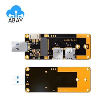 Плата Разработки Адаптера M.2 к USB-Адаптеру 5G Module Adapter для RM520N-GL RM500U RM500Q-GL EM05 EM06 EM12