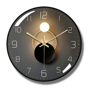 12-дюймовые большие настенные часы современного дизайна, Бесшумные креативные часы, Настенные часы для салона, гостиной, кухни, Большие часы Для украшения дома