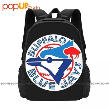 Рюкзак Buffalos Blue Jays P-105 Большой емкости, дорожная пляжная сумка, Гимнастическая сумка, Школьная спортивная сумка