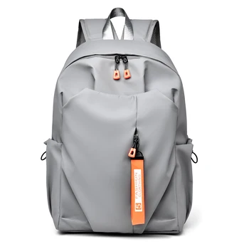 2024 Новый рюкзак для мужчин, водонепроницаемый ноутбук, 15,6 дюймов, Большая емкость, Модный рюкзак для путешествий, простой рюкзак для школы, подростка для мужчин