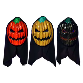 Костюм-маска с тыквой на Хэллоуин, реквизит для карнавального фестиваля-маскарада