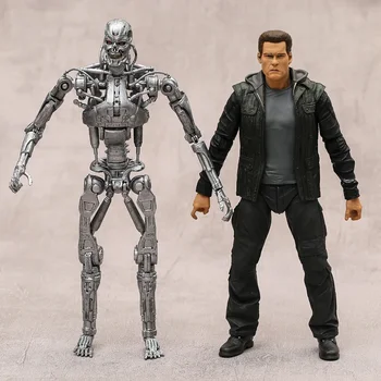 NECA Reel Toys Terminator Genisys T-800 Guardian Эндоскелет 7 ” фигурка