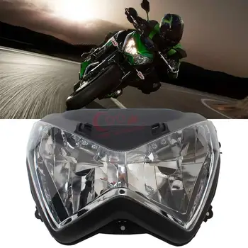 Для Kawasaki Z800 Z250 2013 2014 2015 2016 Z300 2015 2016 Новый мотоцикл Передняя фара головного света в сборе корпус