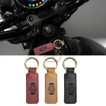 Для Yamaha XSR 155 300 700 900 Брелок Для Ключей Из Воловьей Кожи Мотоцикла Брелок Для Ключей