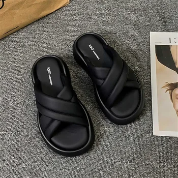 напольные спа-сандалии женские летние 2023 Тапочки женская обувь 2023 гавайские вьетнамки женские кроссовки спортивные высокого качества YDX2