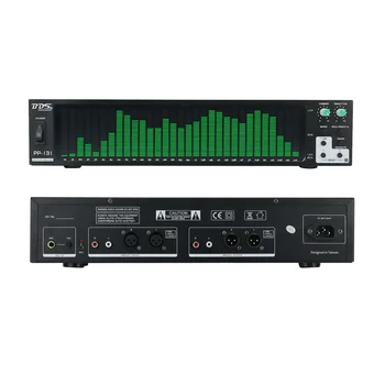 Зеленый/синий/белый Дисплей анализатора звукового спектра BDS PP-131, индикатор музыкального спектра, измеритель VU 31-Сегментный