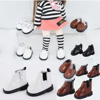 Повседневная одежда, кукольная обувь, высококачественная модная одежда в английском стиле, Аксессуары, Кукольный подарок, 20-сантиметровая хлопковая кукла/1 / 12 кукол BJD