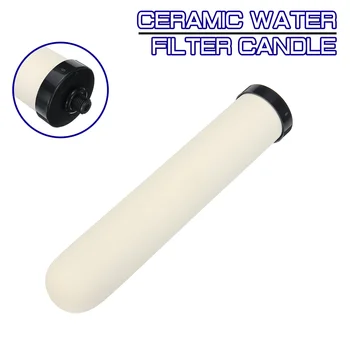 Бытовой Кухонный фильтр для воды, фильтрующий элемент с активированным углем, Моющийся 10-дюймовый Сменный керамический Фильтрующий элемент, очиститель воды