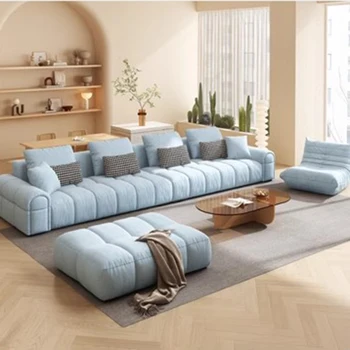 Расслабьтесь Новоприбывший Диван Удобный Симпатичный Секционный диван Cloud Loveseat Lazzy Современный Европейский Салон мебели для квартиры Meuble