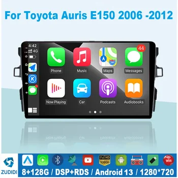 Android 13 AI Voice 2 din Android Авторадио Для Toyota Auris E150 2006-2012 Carplay Автомобильный Мультимедийный GPS 2din авторадио