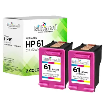 2 Цветные чернила HP # 61 для Deskjet 2510 2514 2540 2541 2542 2543 2544 3510 3512
