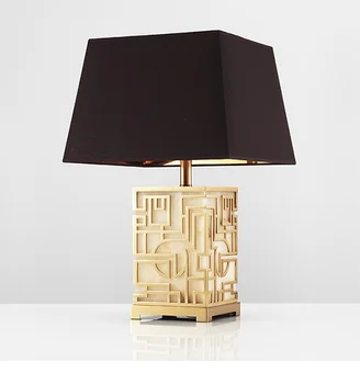 дизайн светильника, настольная лампа, прикроватная тумбочка для спальни, классическая атмосфера, креативная настольная лампа для гостиной