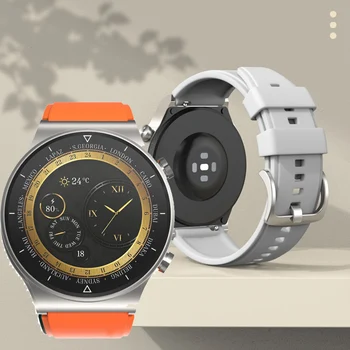 22 мм силиконовый ремешок для часов HUAWEI Watch GT 2 3 pro band браслет для Samsung Galaxy watch 3 45 мм 46 мм Gear S3 frontier correa