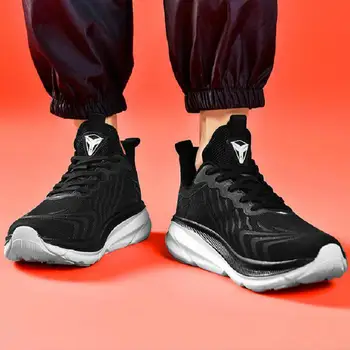 Мужские и женские кроссовки унисекс, оригинальные дышащие легкие кроссовки Mozo для бега трусцой из углеродистой сетки, повседневная теннисная обувь Hokz