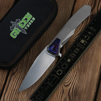 Green thorn Lochsa knife M390 blade TC4 титановая ручка практичный фруктовый нож для кемпинга на открытом воздухе EDC инструмент