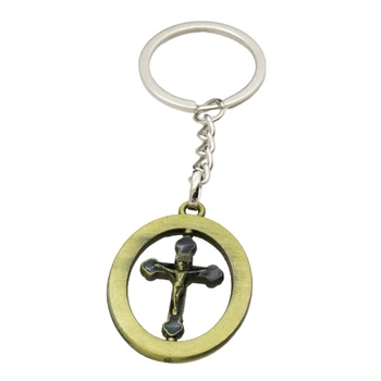Католический Брелок-Подвеска, Религиозные Ожерелья-Четки, Ювелирный Подарок для мужчин M6CE