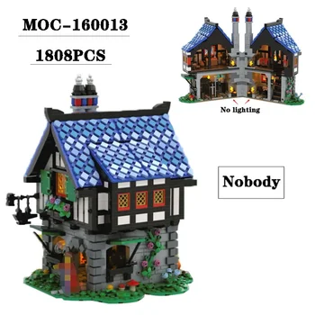 Строительный блок MOC-160013 Модель строительной игрушки 160013ШТ Головоломка для взрослых и детей на День рождения, Рождественская игрушка, Подарочные украшения