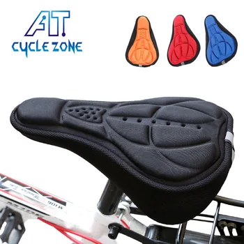 Мягкая 3D-подкладка для велосипедного велосипеда MTB Велосипедное седло Чехол для сиденья Удобная Поролоновая подушка для сиденья Велосипедное седло Аксессуары для велосипеда Оборудование