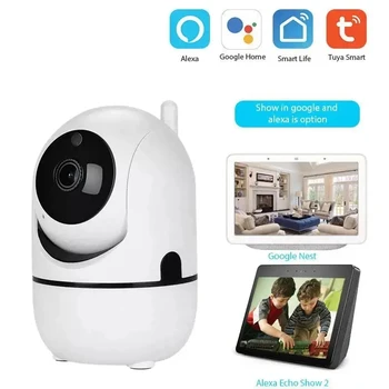 Мини-беспроводная IP-видеокамера 4K HD ночного видения, детский монитор Yellow Man для домашней безопасности, управление приложением, интеллектуальная камера видеонаблюдения Wifi