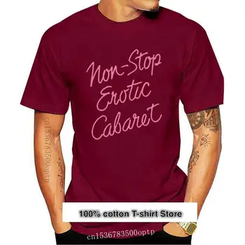 Camiseta con estampado de CABARET erótico sin parada, camisa romántica de los 80
