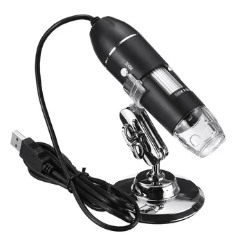 1600X Регулируемый Микроскоп 2MP 1080P 8 LED Цифровой Type-C/Micro USB Лупа Электронный Стерео USB Эндоскоп Для Телефона ПК