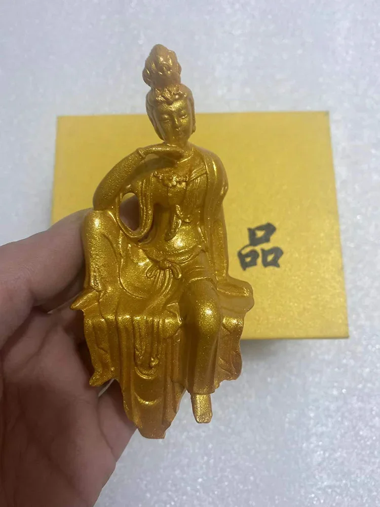 Статуя буддийских персонажей Авалокитешвары из смолы- Подвесные настольные небольшие украшения, статуя Фэн-шуй в домашней комнате