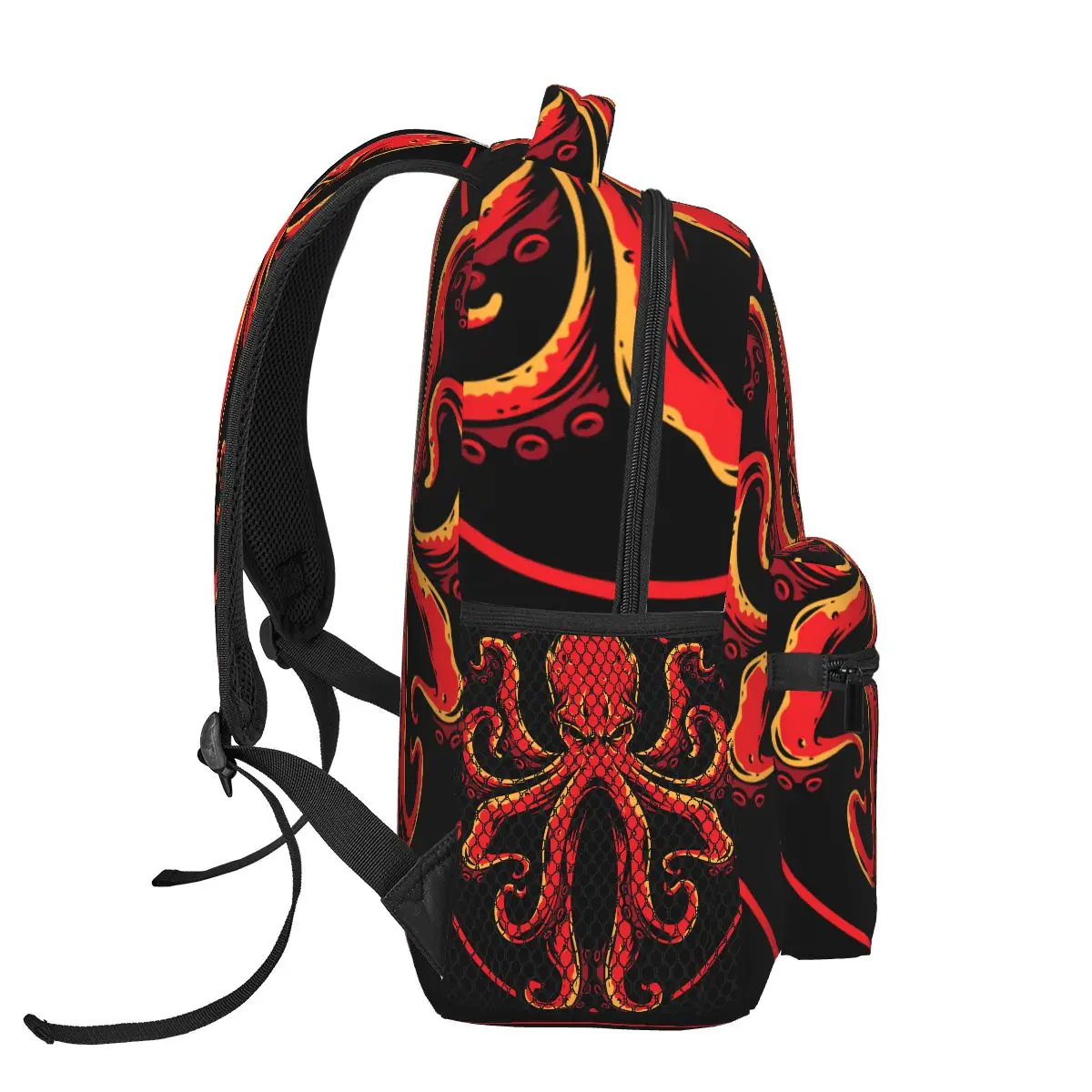 Мужской Женский рюкзак с логотипом Red Octopus, школьный рюкзак для женщин, мужская модная сумка 2023 года, студенческий рюкзак для книг