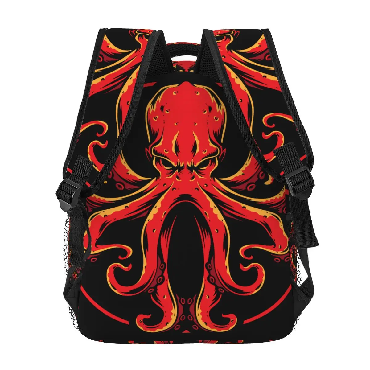 Мужской Женский рюкзак с логотипом Red Octopus, школьный рюкзак для женщин, мужская модная сумка 2023 года, студенческий рюкзак для книг