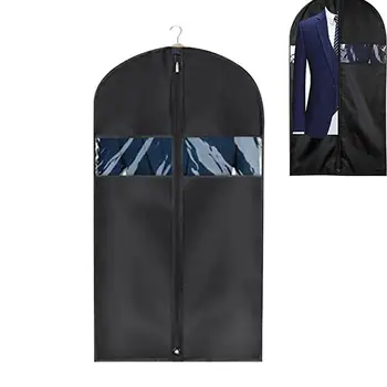 Сумка для одежды, защищающая от пыли, Водонепроницаемый Органайзер для домашнего гардероба, чехол для костюма, пальто, куртки, складной подвесной чехол для одежды