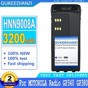 3200 мАч GUKEEDIANZI Батарея HNN9008A Для MOTOROLA Радио GP340 GP380 GP640 GP680 GP320 HT1250 HT750 GP328 GP338 PRO5150 MTX850