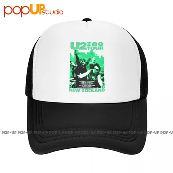 Zooland U2 Zoo Tv Tour Графическая Бейсболка Шляпы Дальнобойщиков Дышащие Солнцезащитные Головные уборы Удобные Лучшие