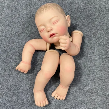 19-дюймовый уже раскрашенный комплект для куклы-Реборна Джейми, детали куклы-младенца для сна с тканевым телом, 3D-роспись со множеством деталей вен