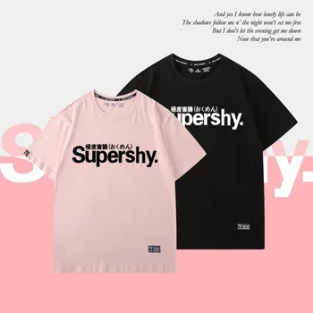 SUPERDRY 2021 новая футболка с короткими рукавами мужская индивидуальность модная футболка мужская студенческая эстетическая одежда y2k topluxury бренд Y2K