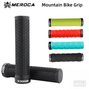 Манжеты MEROCA Mtb, ручки для велосипеда, рукоятки для горных велосипедов, Резиновая губка, Крышка руля, Эргономичный замок для езды на велосипеде со штекером