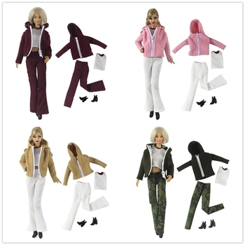 1 Комплект кукольной одежды, повседневная одежда для кукольной одежды длиной 30 см, множество стильных подарков для аксессуаров BABI Doll