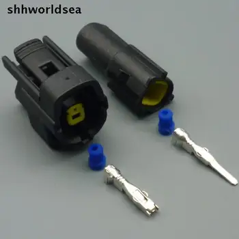 shhworldsea 1-контактный разъем 1,8 мм с разъемом 174877-2 AMPS-0-0174877-2 Автоматический водонепроницаемый кабельный штекерный разъем CA9314-000