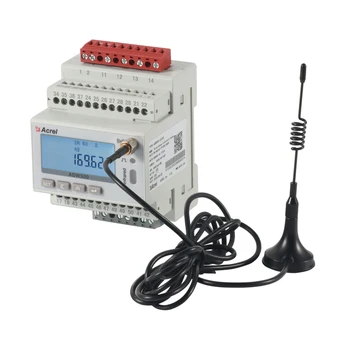Acrel беспроводной 3-фазный счетчик энергии на Din-рейке LR/2G/4G/NB передача данных для удаленного считывания показаний счетчика на облачной платформе IOT