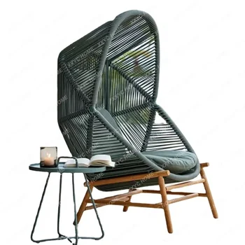 Качели для отдыха во дворе, подвесная корзина, ротанговое кресло-качалка, уличная мебель для балкона, кресло-качалка для патио, гамак