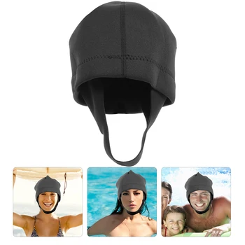 Капюшон для дайвинга, шапочка для плавания с маской и трубкой, шапочка для серфинга, головной убор для дайвинга, водолазная шляпа, защитная шляпа с ремешком для подбородка для мужчин