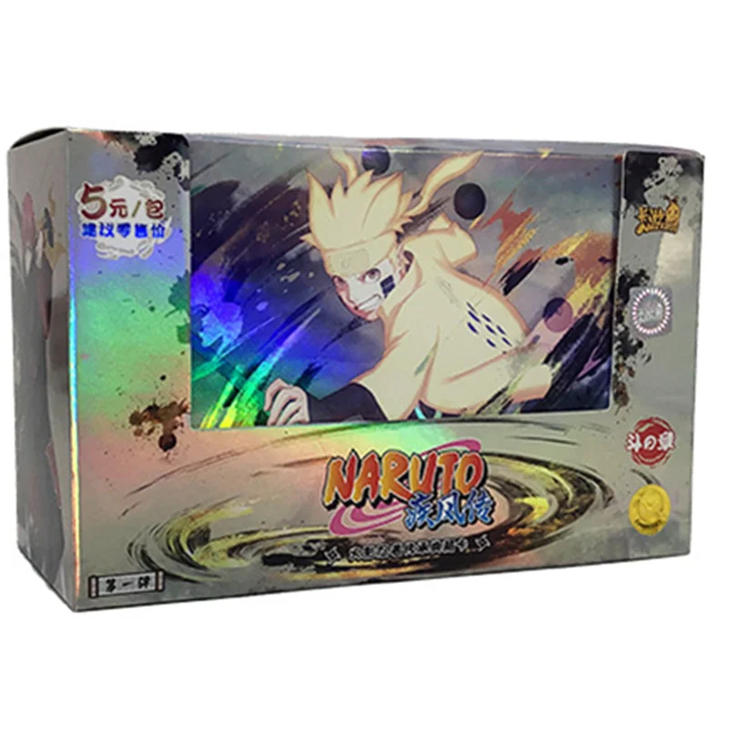 KAYOU Anime Original Naruto Cards Chapter Of The Array Box Добавлено SE Ninja World Collection Cards Игрушка Для Детей Рождественский Подарок