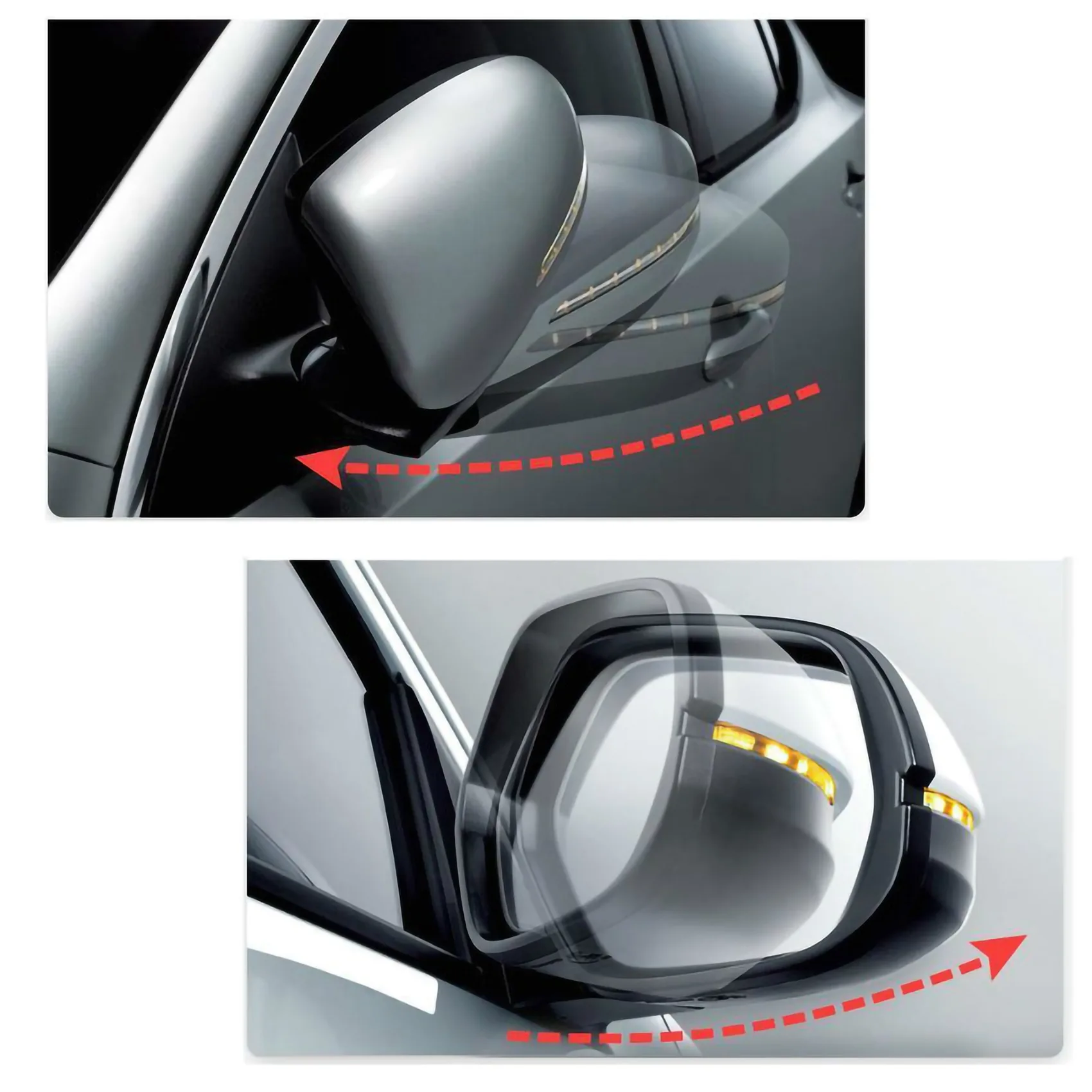 Комплект Складывания и Раздвигания Боковых Зеркал для Toyota RAV4 2020 LHD Plug &